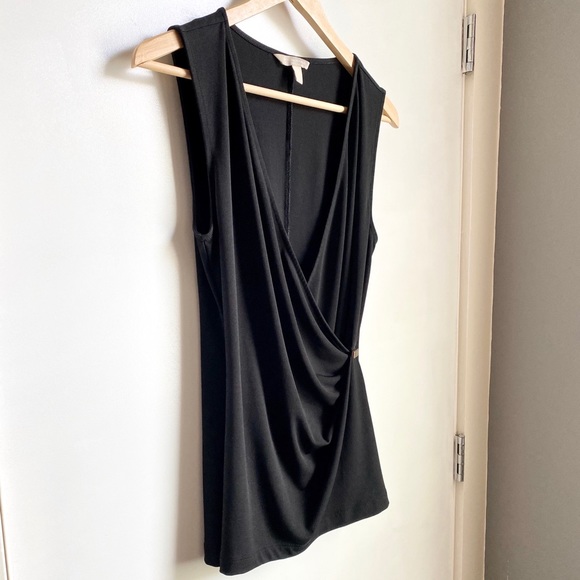 [NWoT] Banana Republic Draped Wrap Front Top - Picture 3 of 11